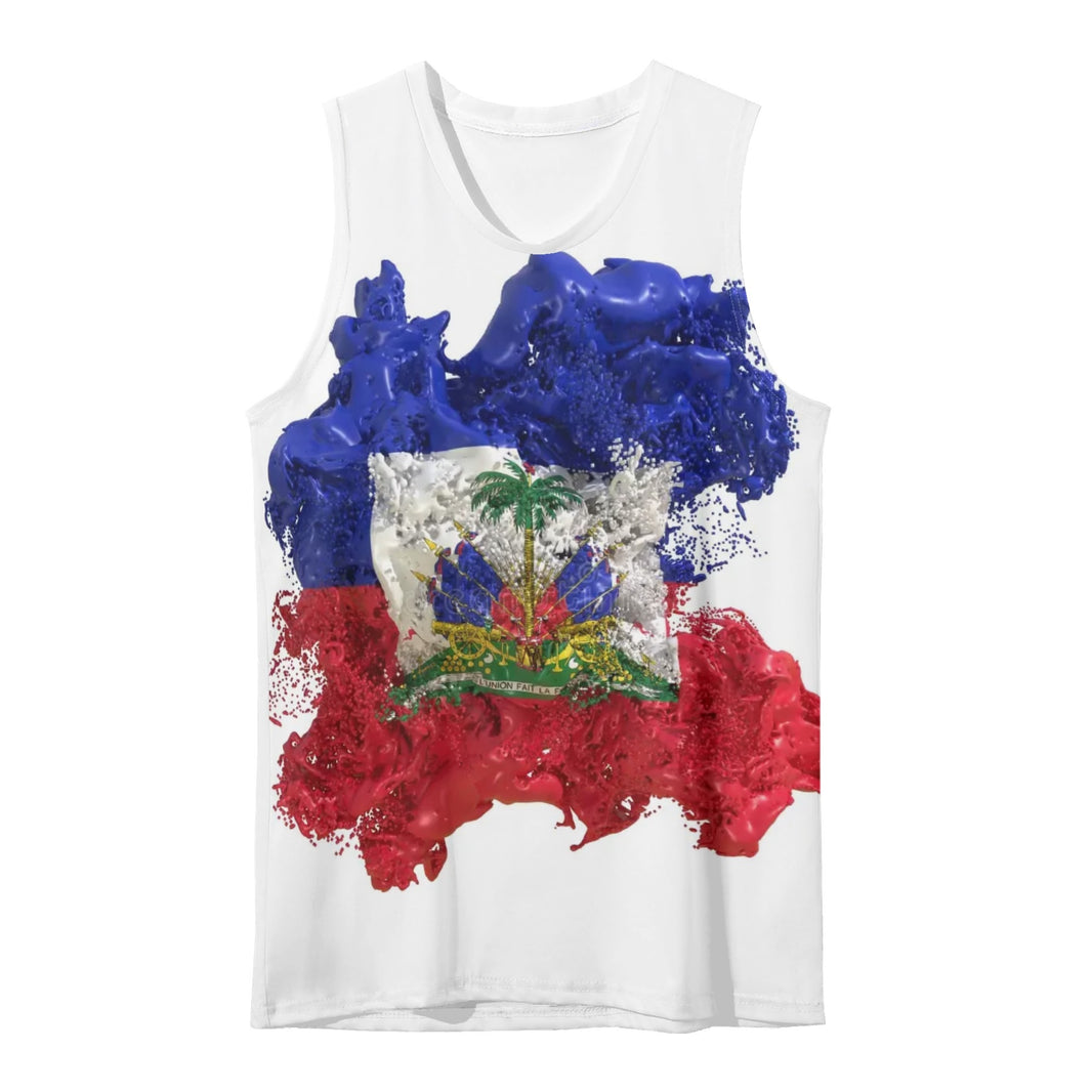 Mens Loose Fit Sleeveless Tank Top Muscle T-Shirt